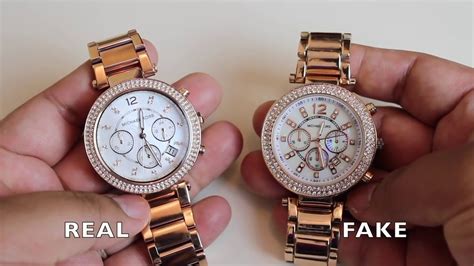 michael kors fake vs original watch|pkgmk 1012.